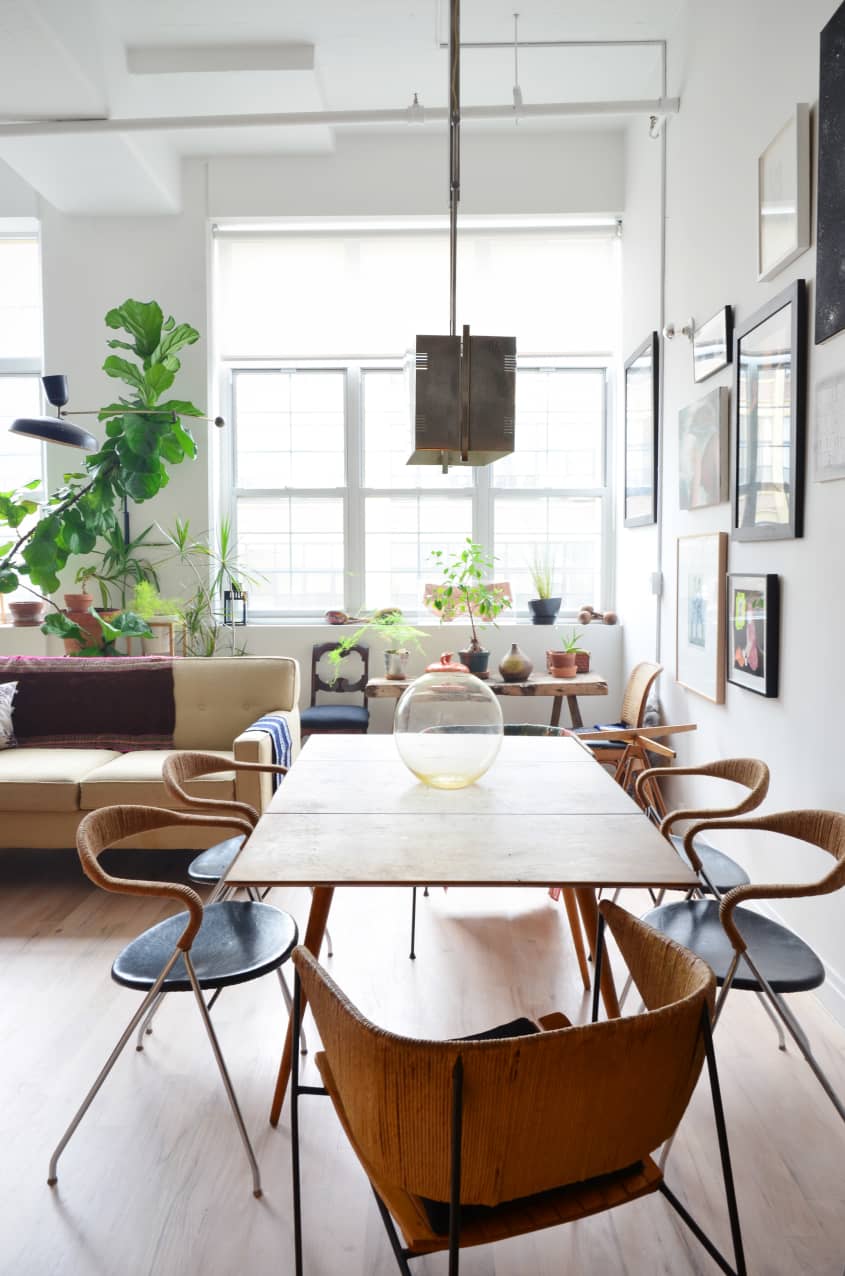 New York Home Tour A Raw, Eclectic Brooklyn Loft Apartment Therapy